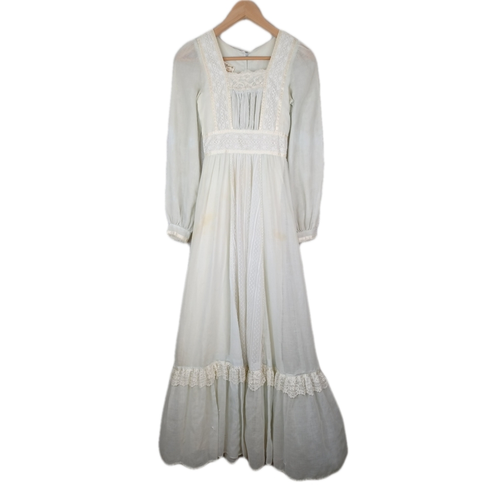 Gunne Sax Romantic Renaissance Bridal Collection 70's Victorian Prairie …